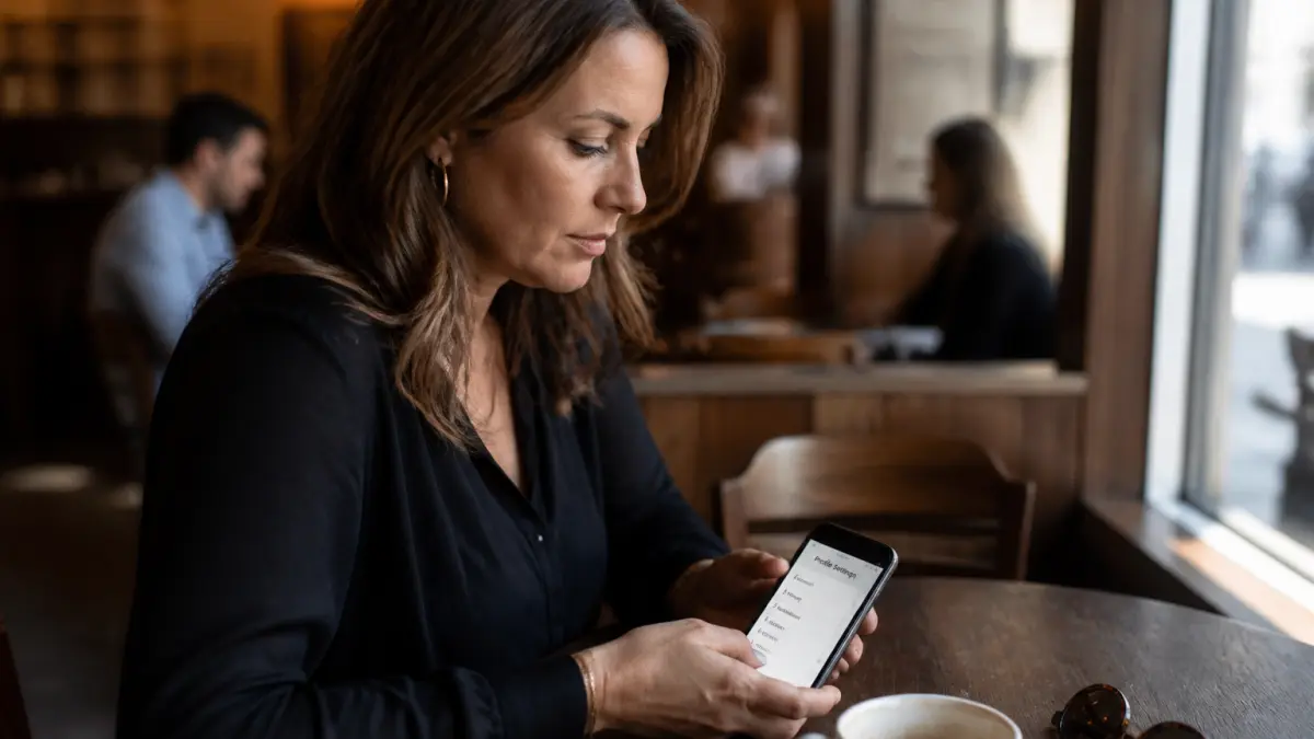 Gleeden-site: beheer uw profiel en privacy met voorzichtigheid