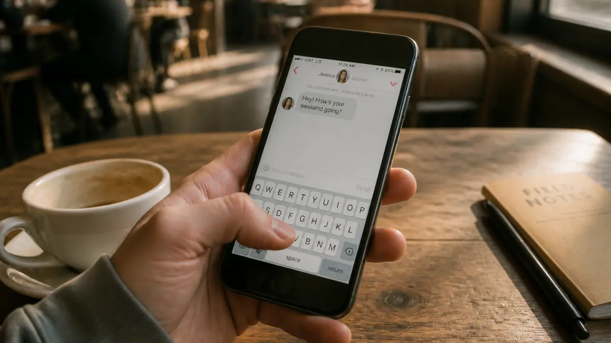 Hoe start je een gesprek op Tinder zonder cliché-opening