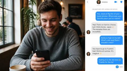Bumble-gesprek: hoe je van een match naar een date gaat