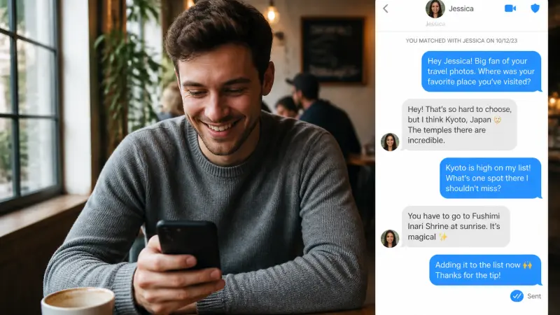 Bumble-gesprek: hoe je van een match naar een date gaat